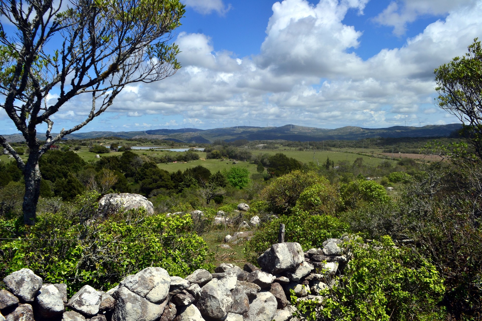 Paisaje de la sierra de carape